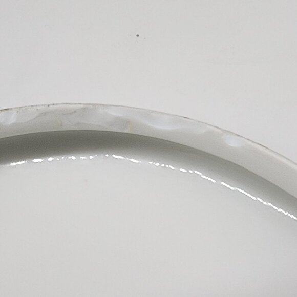 Antique Victorian Porcelain Trinket Box With Gold Gilt & Floral Design - Picture 7 of 12